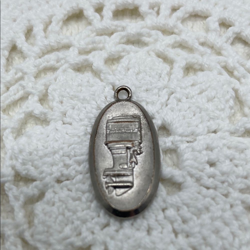 Mercury Outboard Motor Metal Charm